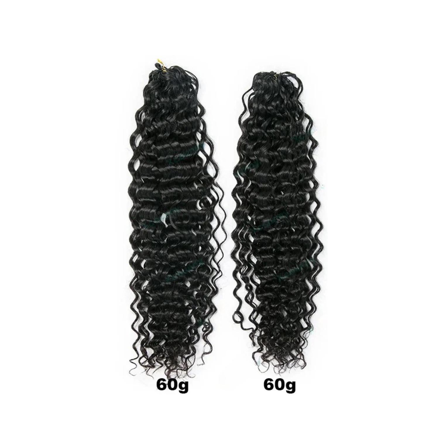 Cabelo Humano Wavy Tecimento 55 cm 60g 