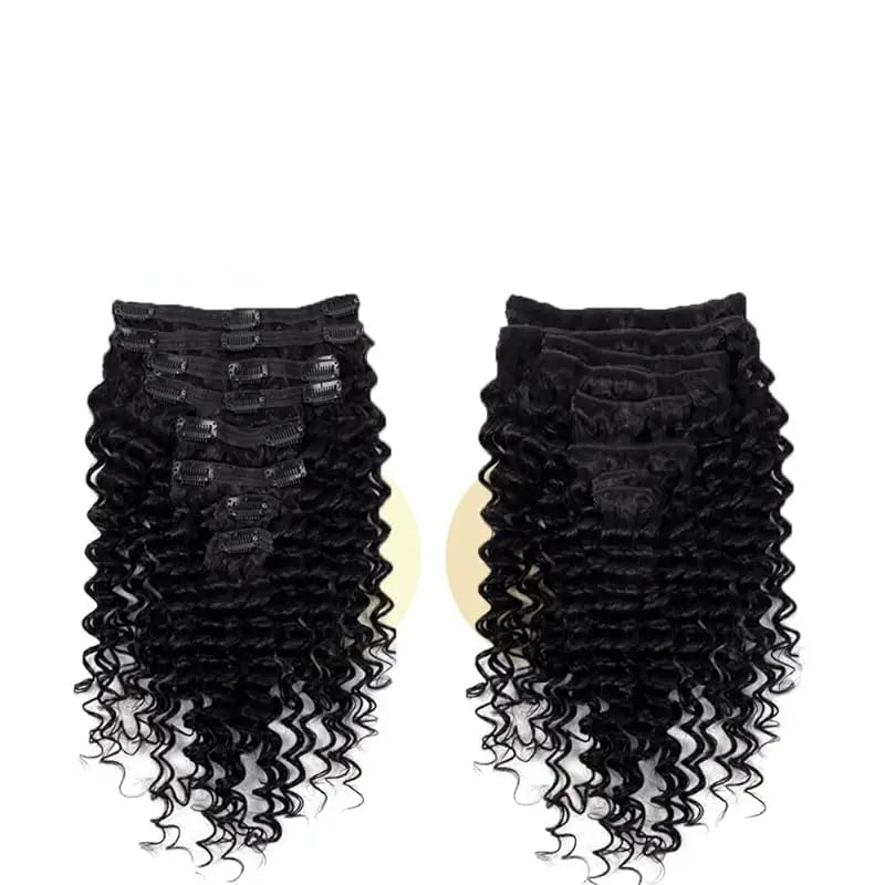 Cabelo Humano Deep Wave Tic-Tac 40 a 60 cm 120g