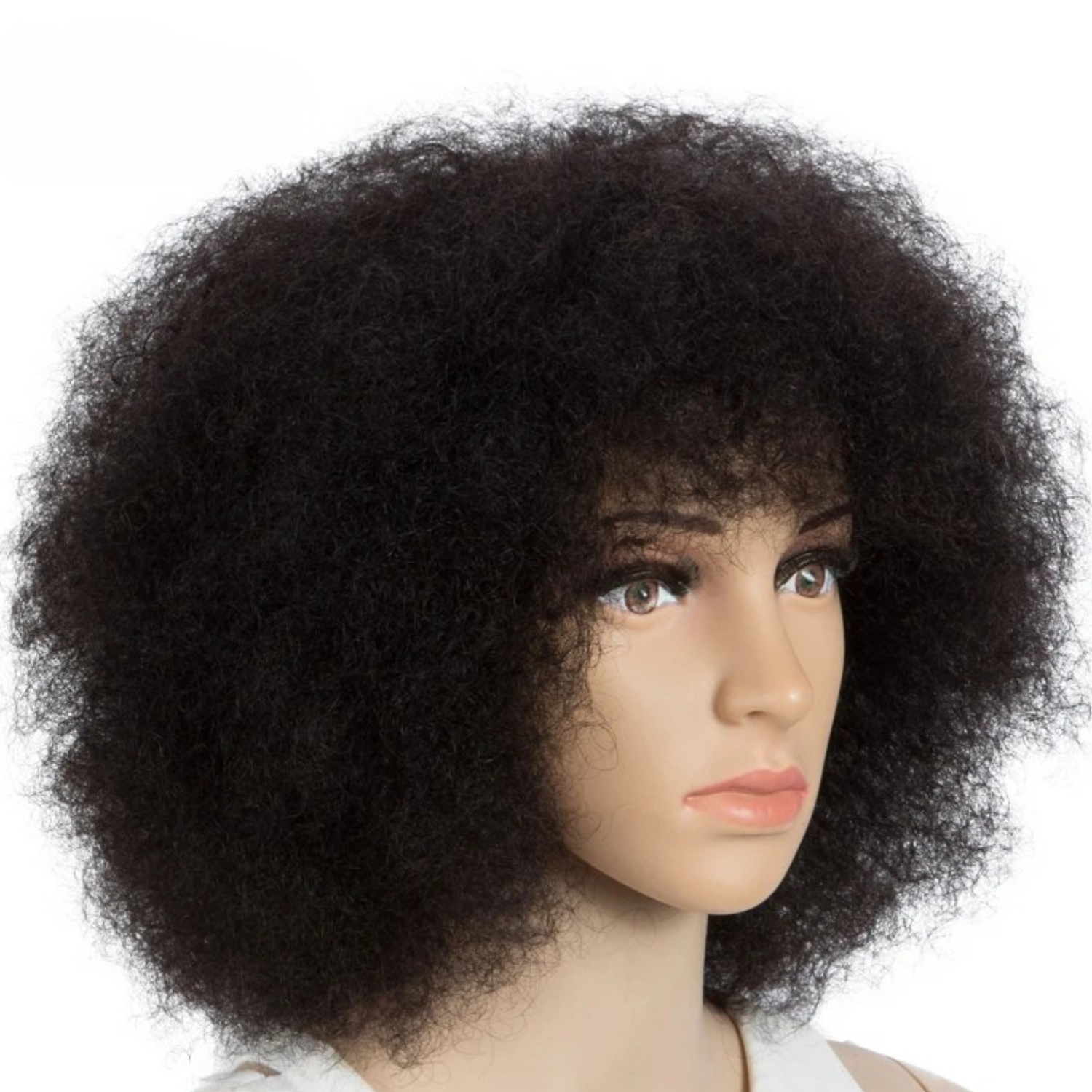 Peruca Afro Kinky 30 cm 150% Densidade