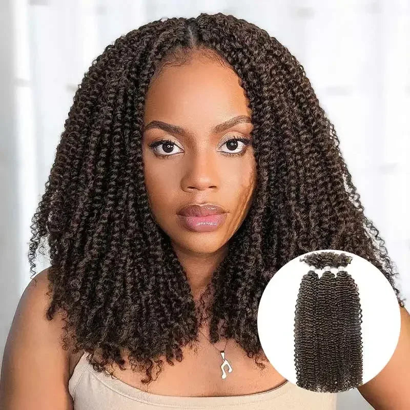 Cabelo Curly para Tranças Crochet, Com Volumização e Comprimento de 30 a 50 cm, Ideal para Looks Cheios de Estilo e Naturalidade | La Dandara