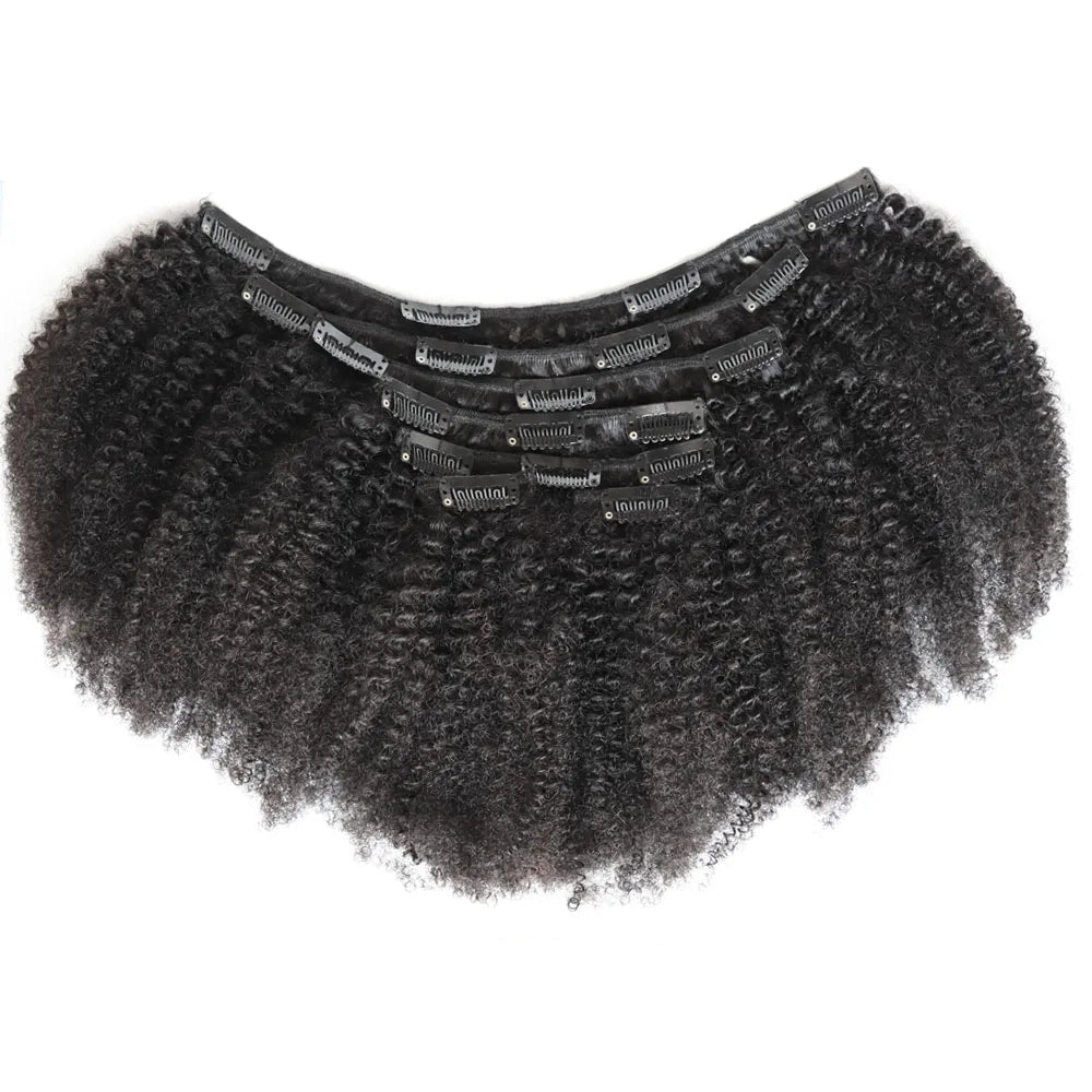 Cabelo Humano Tic-Tac Afro Kinky 25 a 60 cm